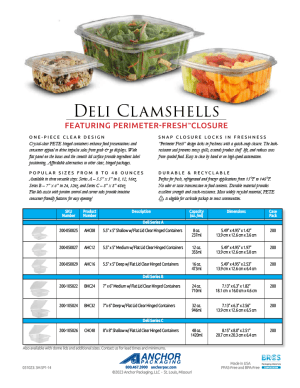 Deli Clamshells