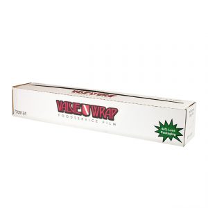 ValueWrap VW242 - 24" x 2,000' Roll PVC Cling Film Cutter Box