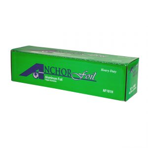 AnchorFoil AF181H - 18" x 1,000 Ft Heavy-Duty Aluminum Foil Roll with Cutter Box
